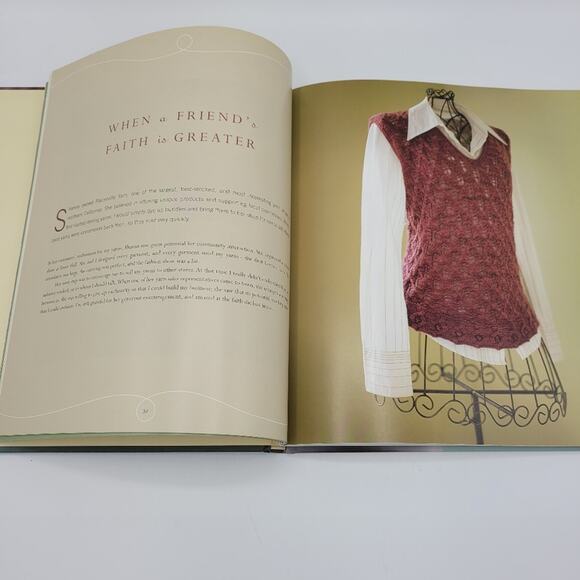 Faith Hope Love Knitting Celebrating the Gift of Knitting 20 Beautiful Patterns - Picture 16 of 16